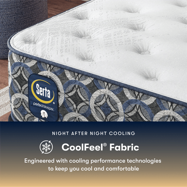 Perfect Sleeper Cascade Canyon 13" Medium Mattress -Queen