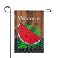 Northlight Welcome Watermelon Slice Spring Outdoor Garden Flag - image 3