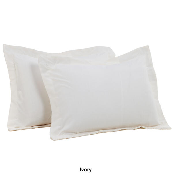 Swift Home Solid 2pk. Pillow Shams