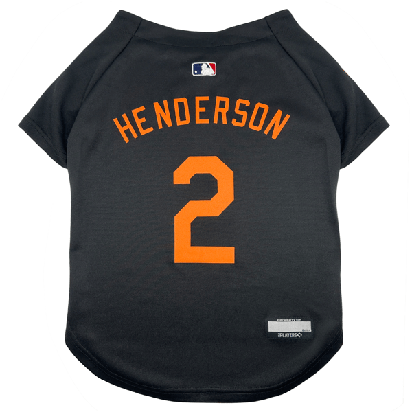 MLBPA Baltimore Orioles Gunnar Henderson Pet Jersey