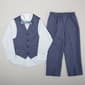 Boys &#40;4-7&#41; Van Heusen Button Down Vest Set w/ Bow Tie - Dark Blue - image 1