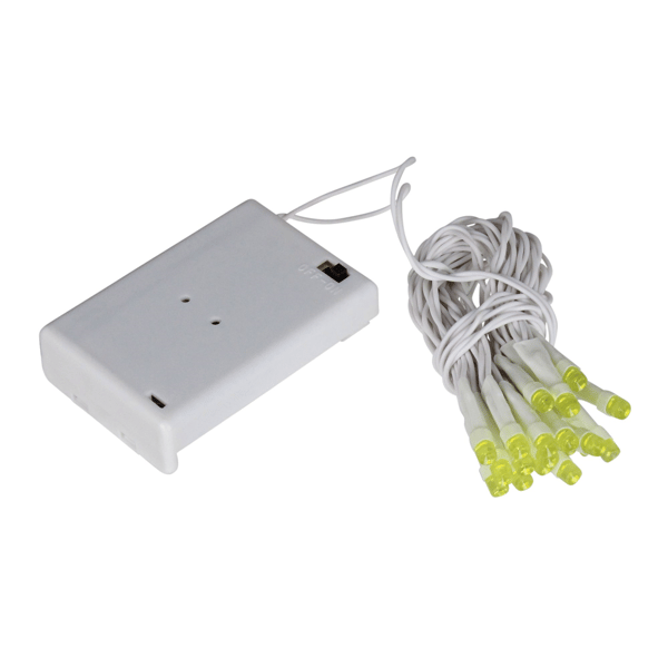 Sienna 6.25ft. 20ct. Green LED Wide Angle Christmas Lights
