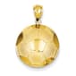 Unisex Gold Classics&#40;tm&#41; 14k. Gold Soccer Ball Pendant - image 1