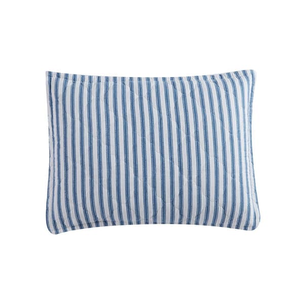 Stone Cottage Willow Way Striped 136 TC Reversible Quilt Set