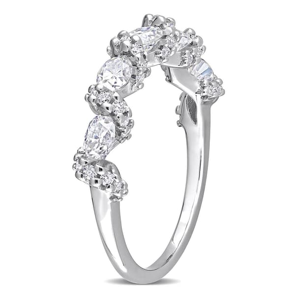 Gemstone Classics™ 1 1/4kt. Dew Moissanite Crossover Band