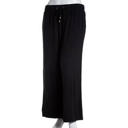 Plus Size French Laundry Wide Leg Capri Pants w/Front Pockets