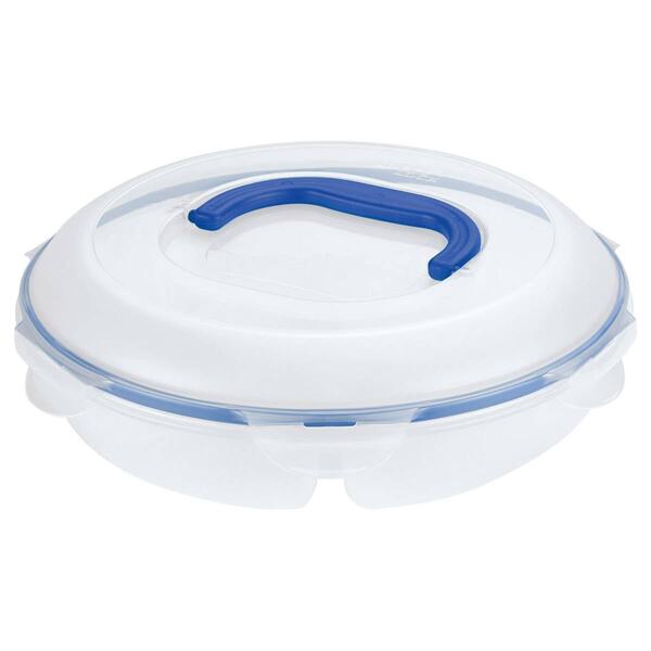 Lock & Lock Easy Essentials&#40;tm&#41; 77oz. Divided Snack Container - image 