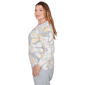 Plus Size Alfred Dunner Al Fresco Abstract Butterfly Rib Sweater - image 4