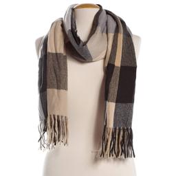 Womens Vince Camuto Buffalo Plaid Scarf
