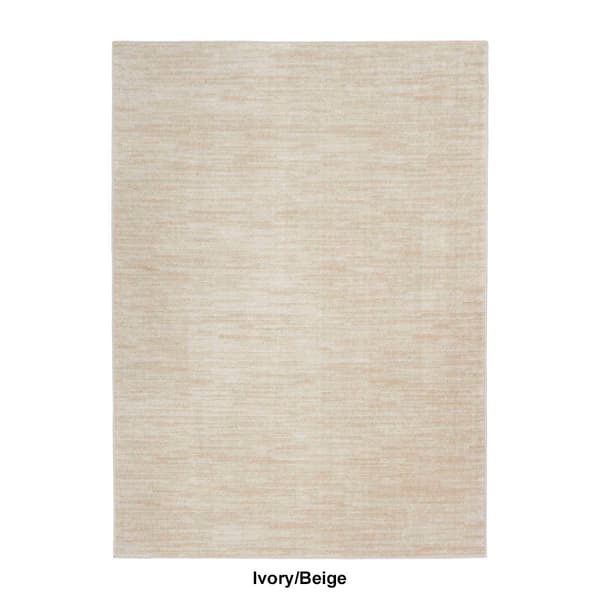 Nourison Essentials Two-Tone Indoor/Outdoor Large Area Rug