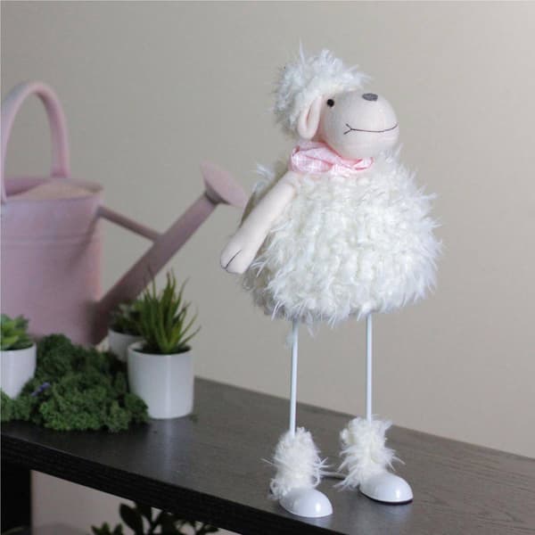 Northlight Seasonal Lamb with Bandanna Easter Figurine
