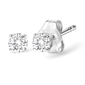 Haus of Brilliance White Gold 1ctw Lab Grown Diamond Stud Earring - image 2