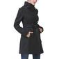 Womens BGSD Hooded Wool Trench Coat - image 3