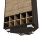 FM FURNITURE Bahamas Dark Oak Corner Bar - image 5