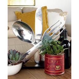 9th &amp; Pike® Kitchen Utensil Aluminum Sculpture