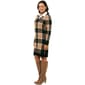 Womens Ninety Clothing Long Sleeve Plaid Sweater Dress - image 4