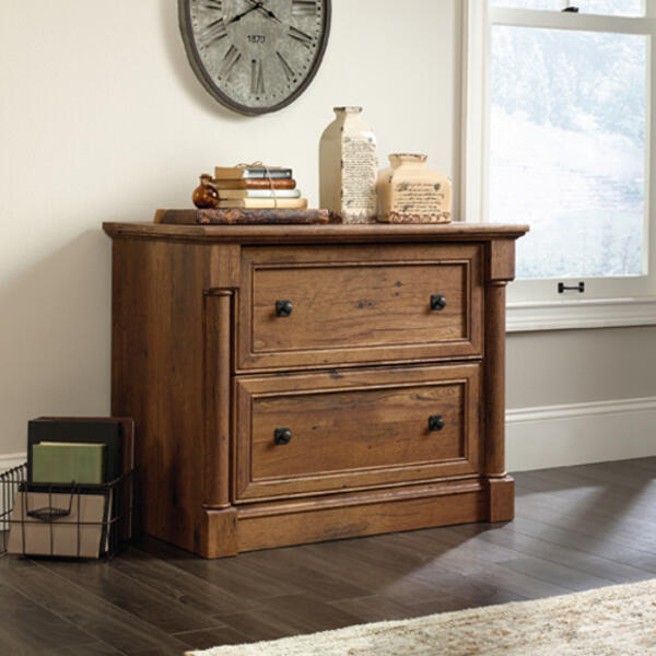 Sauder Palladia Lateral File - Vintage Oak - image 