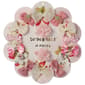 Baby Girl so''adorable 16 Piece Flower and Bow Clips - White/Pink - image 1