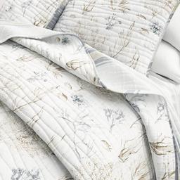 FreshFolds Newcomb 3pc. Reversible Sealife Coastal Quilt Set