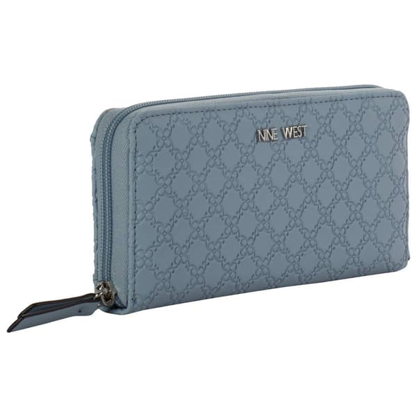 Womens Nine West Norah Large Zip Around Wallet - image 