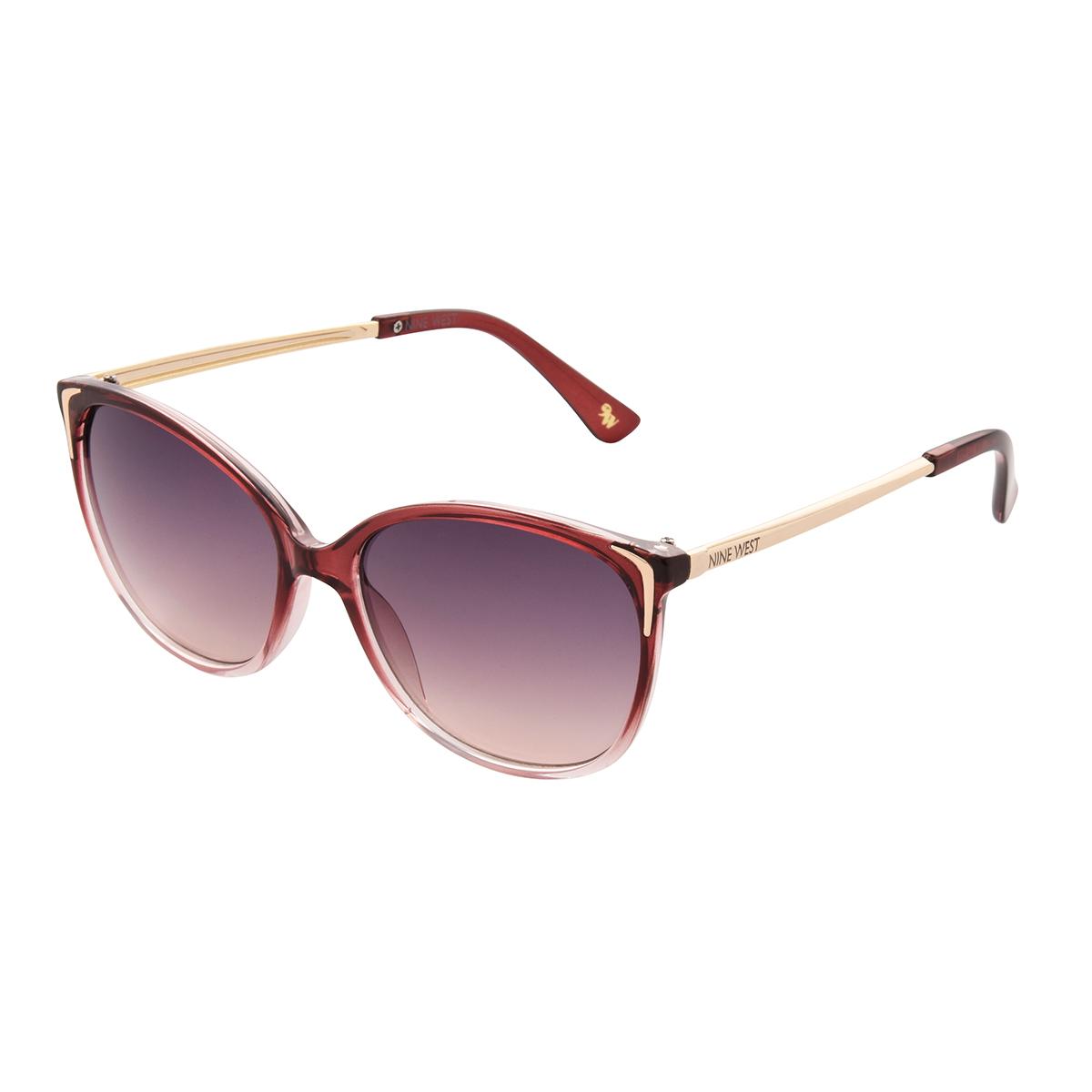 Womens Nine West Square Cateye Sunglasses