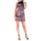 Womens 24/7 Comfort Apparel Cowl Neck Mini Sweater Dress - image 1