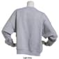 Juniors Pink Rose Chill French Terry London Sweatshirt - image 2