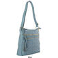 Bueno Woven Panel Large Crossbody - image 2