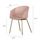 South Shore Flam Chair with Metal Legs - image 9