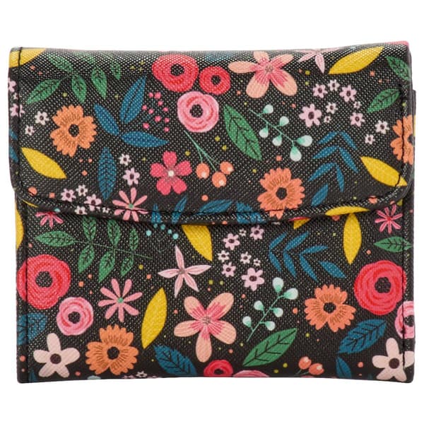 Womens Buxton Mini Tri-fold Wallet