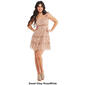 Juniors No Comment Whimsical Ruffle Tiered A-Line Dress - image 5