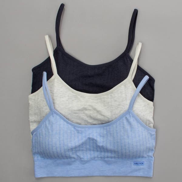 Womens Nautica 3Pk Bralettes - NT1013-3PKAC