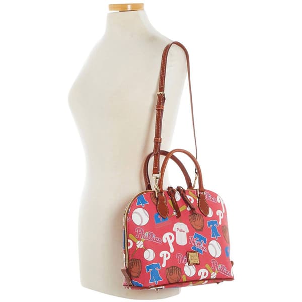 Dooney & Bourke Phillies Zip Zip Satchel