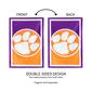 Evergreen Clemson University Burlap House Flag - image 4