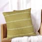 Harper Loft Melba Cotton Wheat Decorative Throw Pillow - 18x18 - image 3