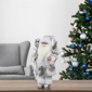 Northlight 12in. Santa Claus with Staff & Bag Christmas Figure - image 2
