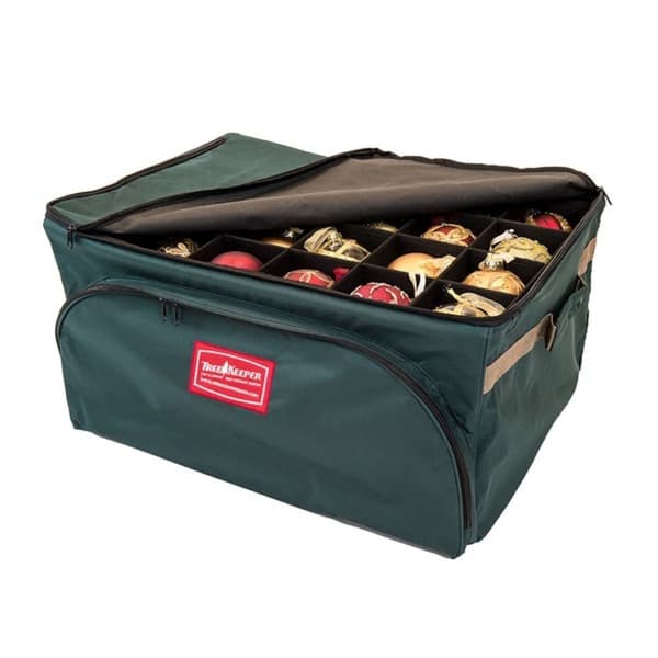 Northlight Seasonal 3-Tray Christmas Ornament Storage Bag - image 