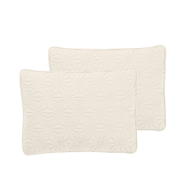 VCNY Home Kaleidoscope Embossed Geometric Quilt