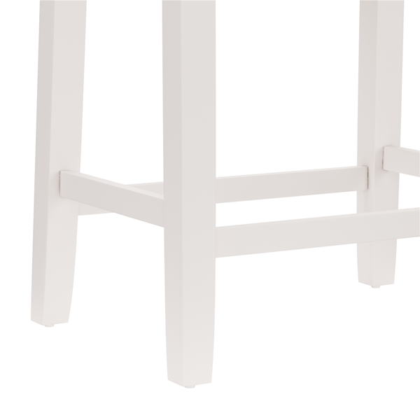 HH2 Home Fiddler Backless Saddle Seat Counter Height Stool