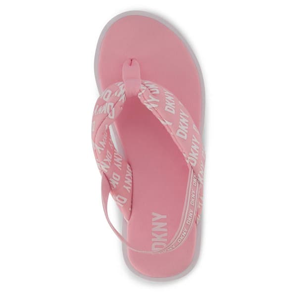 Big Girls DKNY Nia Logo Flip Flops