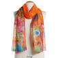 Womens Renshun Large Floral Edge Oversized Oblong Scarf - image 2
