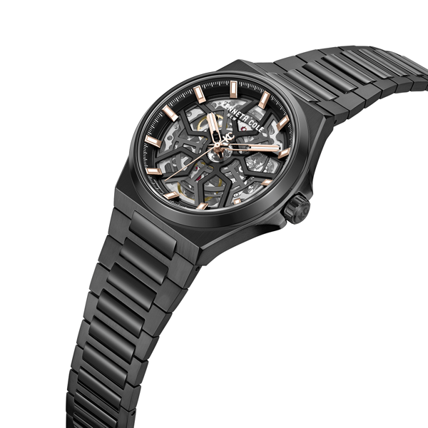 Mens Kenneth Cole New York® Automatic Black Watch - KCWGY0065303