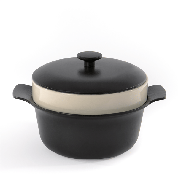 BergHOFF Ron 10in. Cast Iron 4.4Qt. Dutch Oven