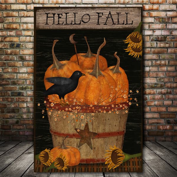 Courtside Market Hello Fall Wall Art