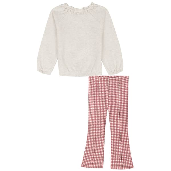 Girls (4-6x) Kids Headquarters® Heart Top & Houndstooth Leggings