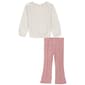 Girls (4-6x) Kids Headquarters® Heart Top & Houndstooth Leggings - image 2