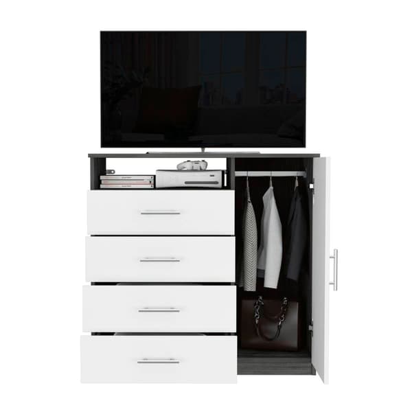 FM FURNITURE Carolina 4 Drawer Dresser
