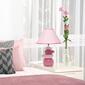 Simple Designs Pink Shades of Ceramic Stone Table Lamp - image 7