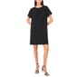 Womens MSK Short Sleeve Crepe Stud Shift Dress - image 1