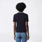 Womens Nautica Short Sleeve Split Neck Sweater With Stripe Collar - image 3
